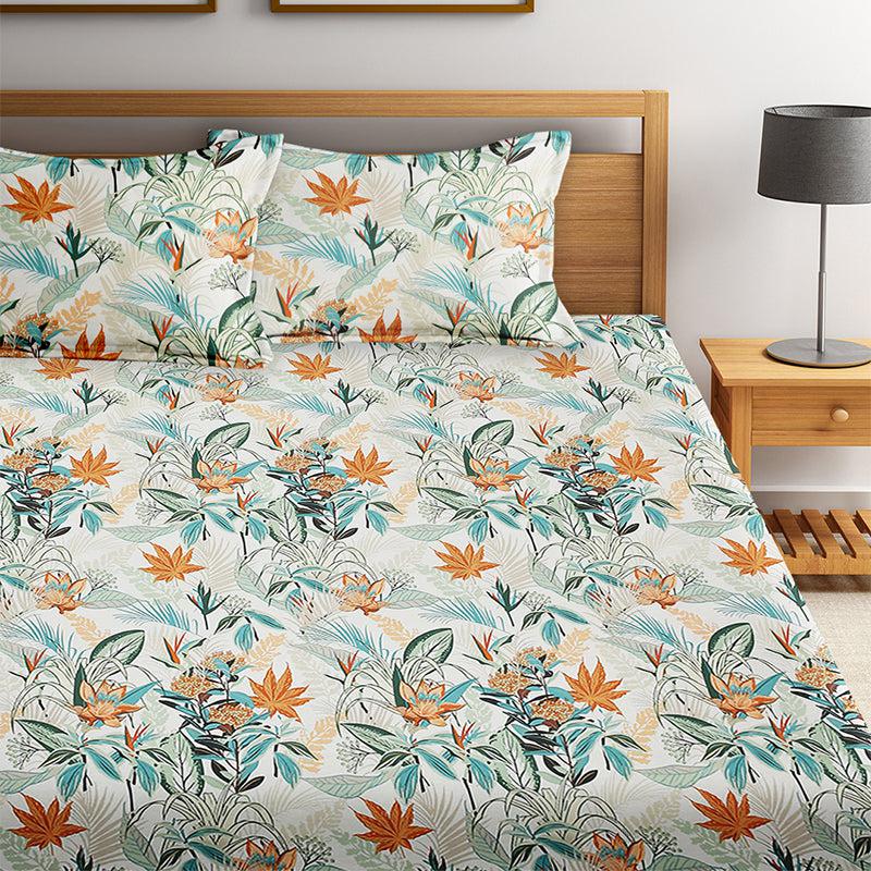 Buy Arlo Floral Bedsheet Bedsheets from Vaaree