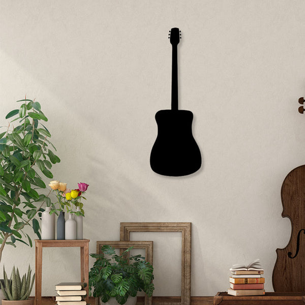 Wall Accents - Guitar Love Black Wall Art