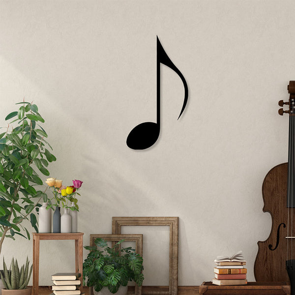 Wall Accents - Musical Melody Black Wall Art