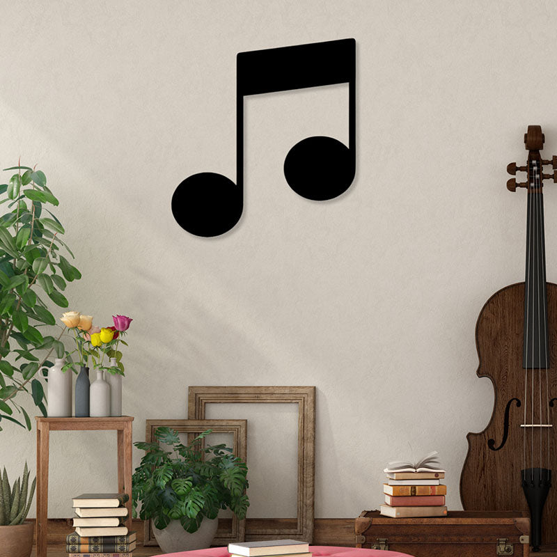 Buy Quavers Pair Musical Note Black Wall Art Wall Accents from Vaaree