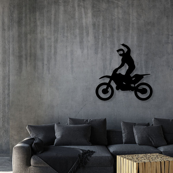 Rider Black Wall Art