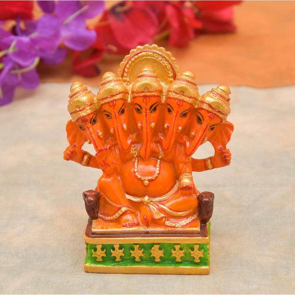 Panch Mukhi Ganesha Idol