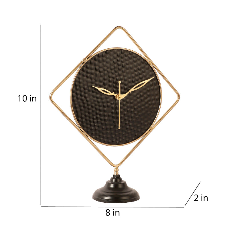 Buy Rhombus Tick Table Clock Table Clock from Vaaree