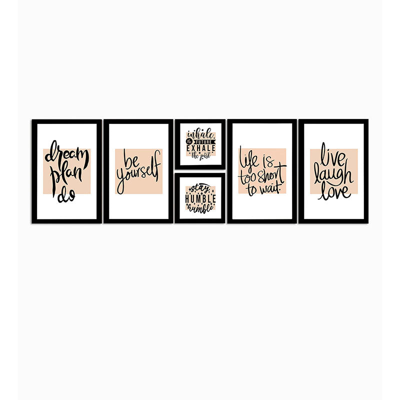 Wall Art & Paintings - Life Plans Wall Art - Set Of Six