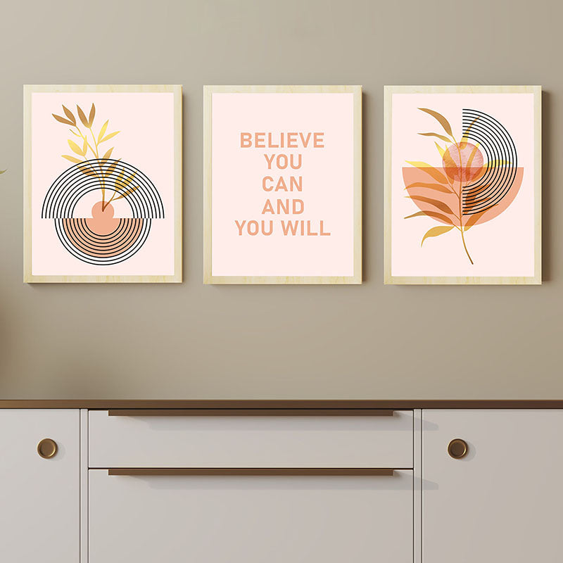 Wall Art & Paintings - You Will Abstract Wall Art - Set Of Three