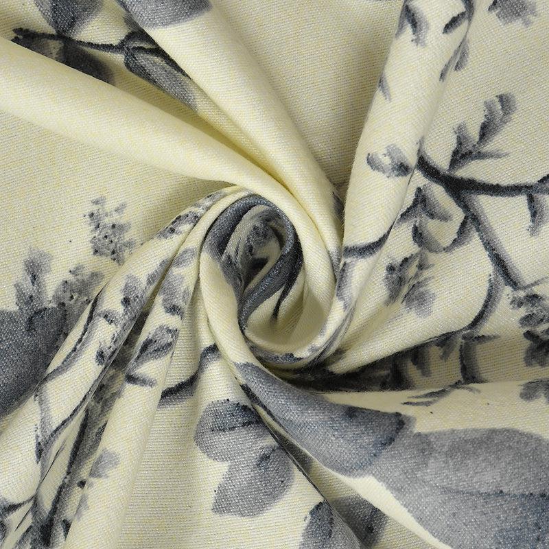 Buy Frezya Floral Bedsheet - Grey Bedsheets from Vaaree