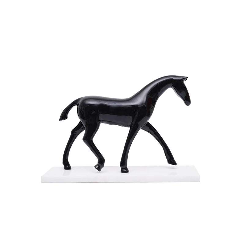 Buy Ines Black Mare Showpiece Showpieces from Vaaree