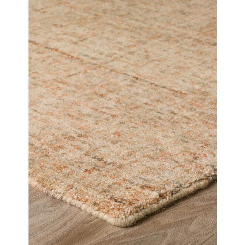 Buy Handloom Harmony Hand Woven Rug - Brown & Orange Rugs from Vaaree