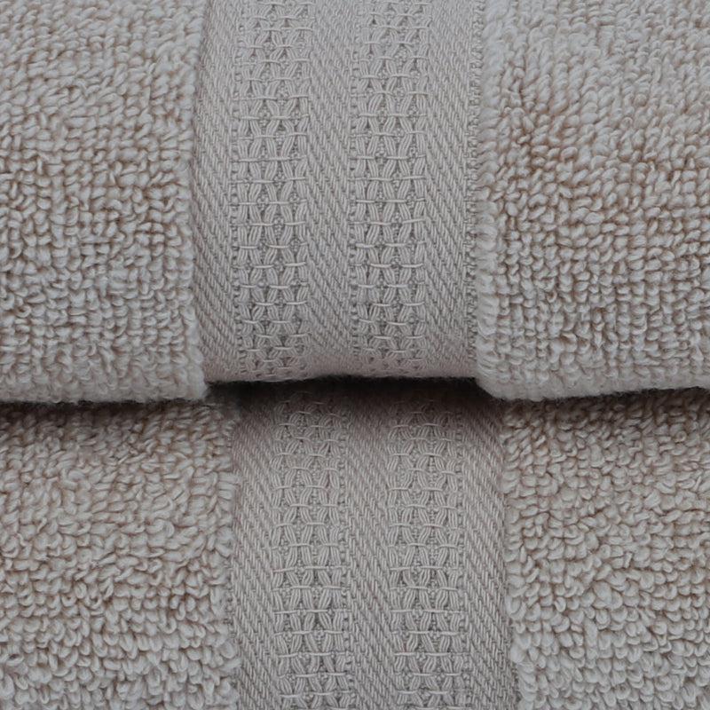 Buy Miorah Bath Towel (Beige) - Set Of Two Bath Towels from Vaaree