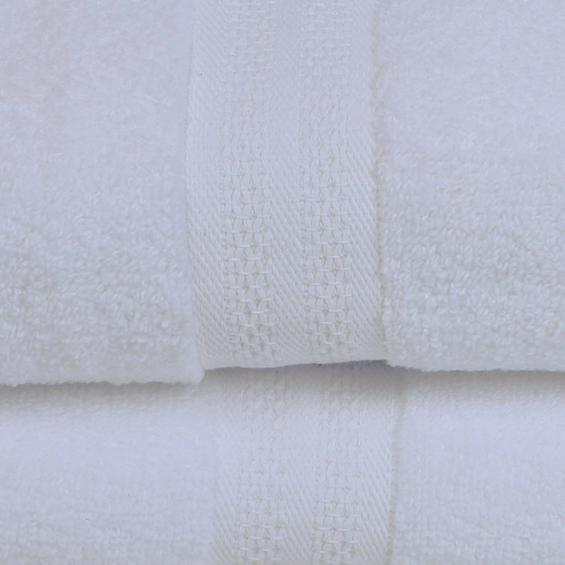 Buy Miorah Bath Towel (White) - Set Of Two Bath Towels from Vaaree