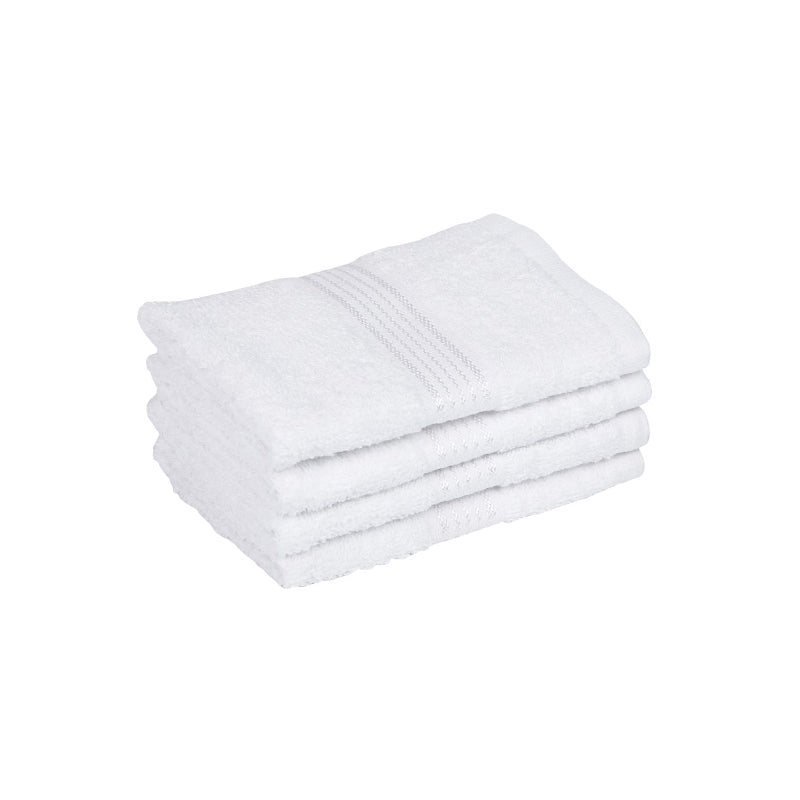 Buy Bodil Face Towel (White) - Set Of Twelve Hand & Face Towels from Vaaree