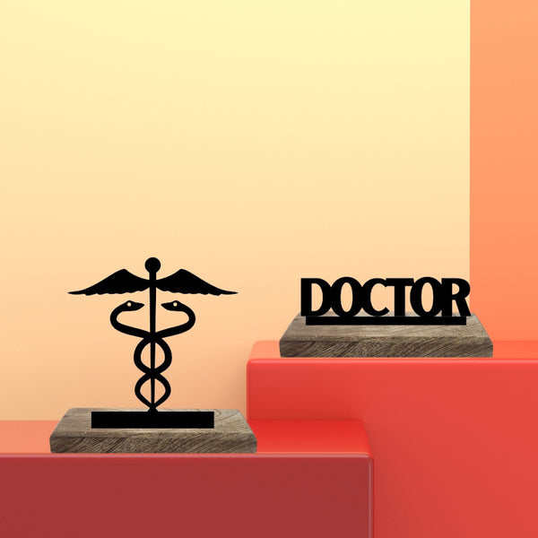 Doctor Showpiece - Set Of Two