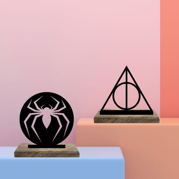 Spidey and Wizardry Tale Showpiece - Set Of Two
