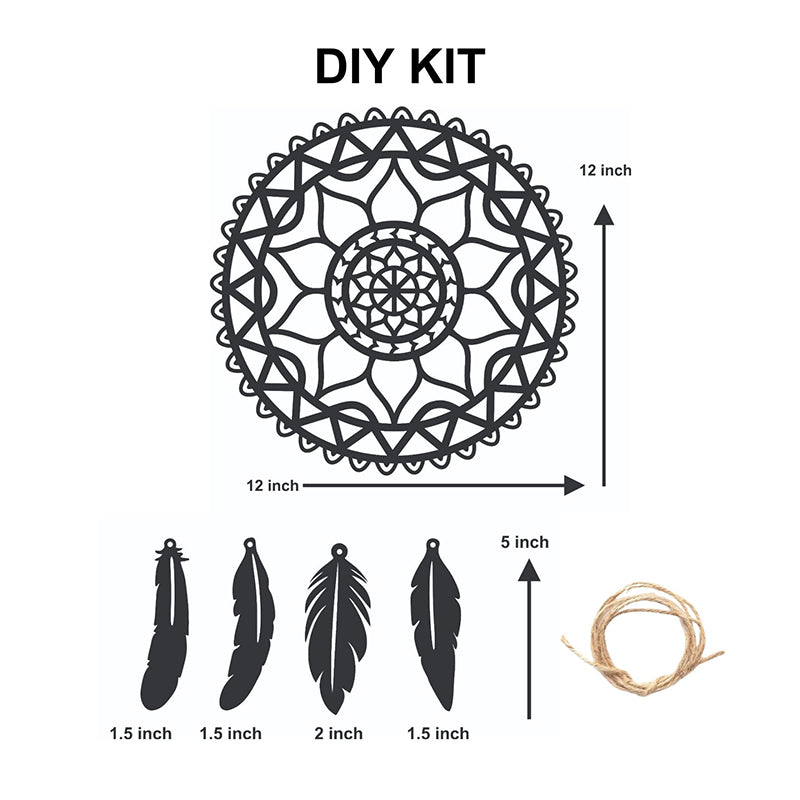 Buy Dreamcatcher Glam Wall Accent Dreamcatchers from Vaaree