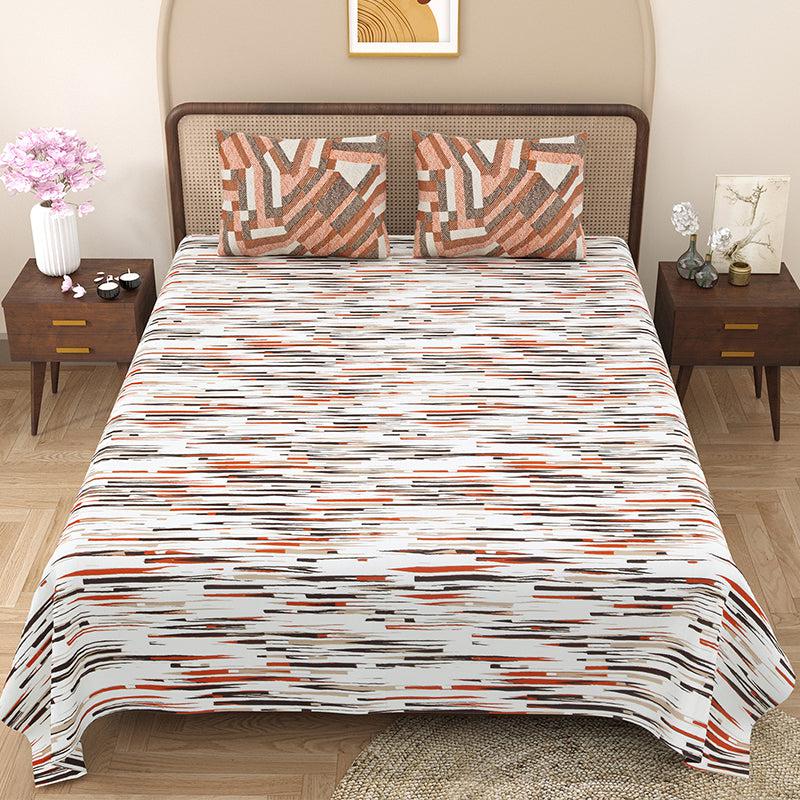 Buy Xander Abstract Bedsheet Bedsheets from Vaaree