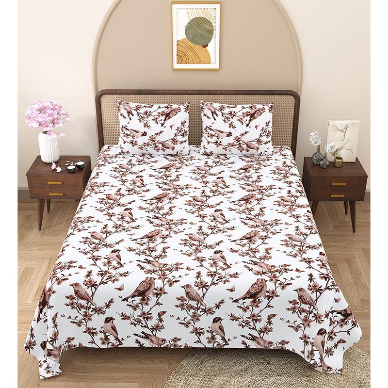 Buy Sparrow Floral Bedsheet Bedsheets from Vaaree