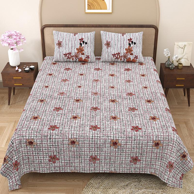 Buy Paige Floral Bedsheet Bedsheets from Vaaree