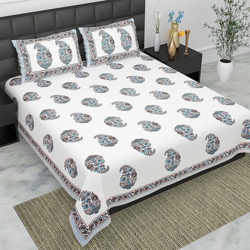 Buy Shara Ethnic Bedsheet Bedsheets from Vaaree