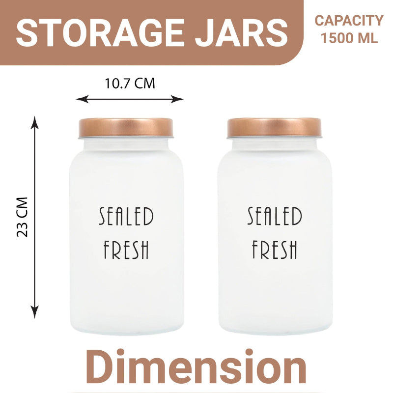 Container - Fresh Nibble Container (1500 ML) - Set Of Four