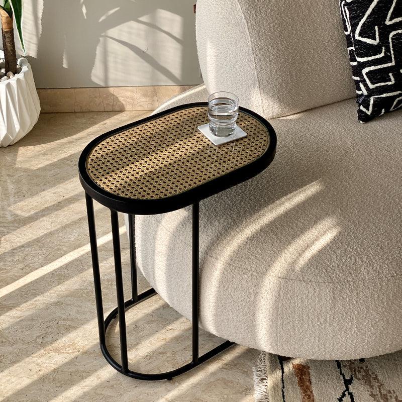 Buy Igra Rattan Accent Table Side & Bedside Tables from Vaaree