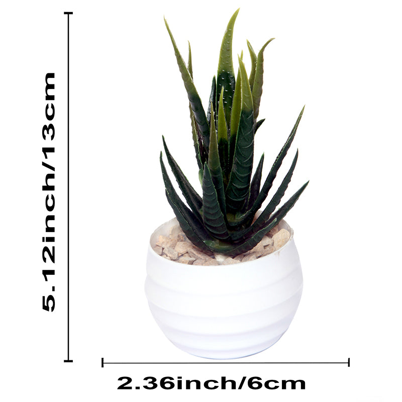 Buy Faux Moonglow Succulent With Pot Artificial Plants from Vaaree