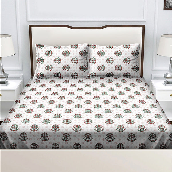 Buy Lirio Floral Bedsheet Bedsheets from Vaaree