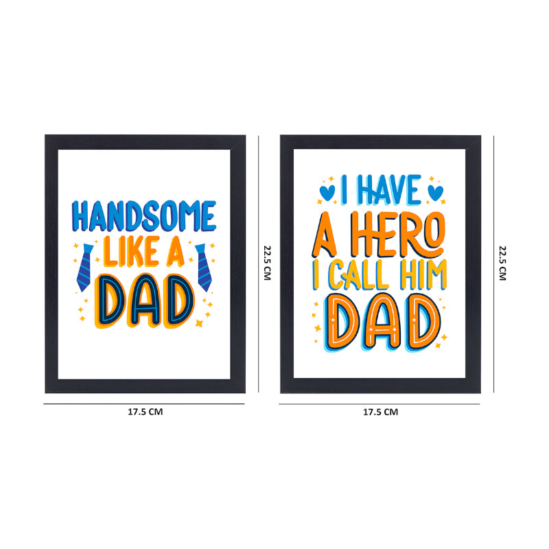 Wall Art & Paintings - Handsome Dad Wall Art - Set Of Two