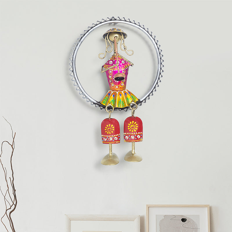 Wall Accents - Dolly Swing Handcrafted Wall Accent