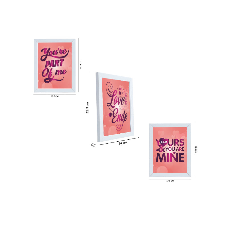 Wall Art & Paintings - You Are Mine Wall Art - Set Of Three