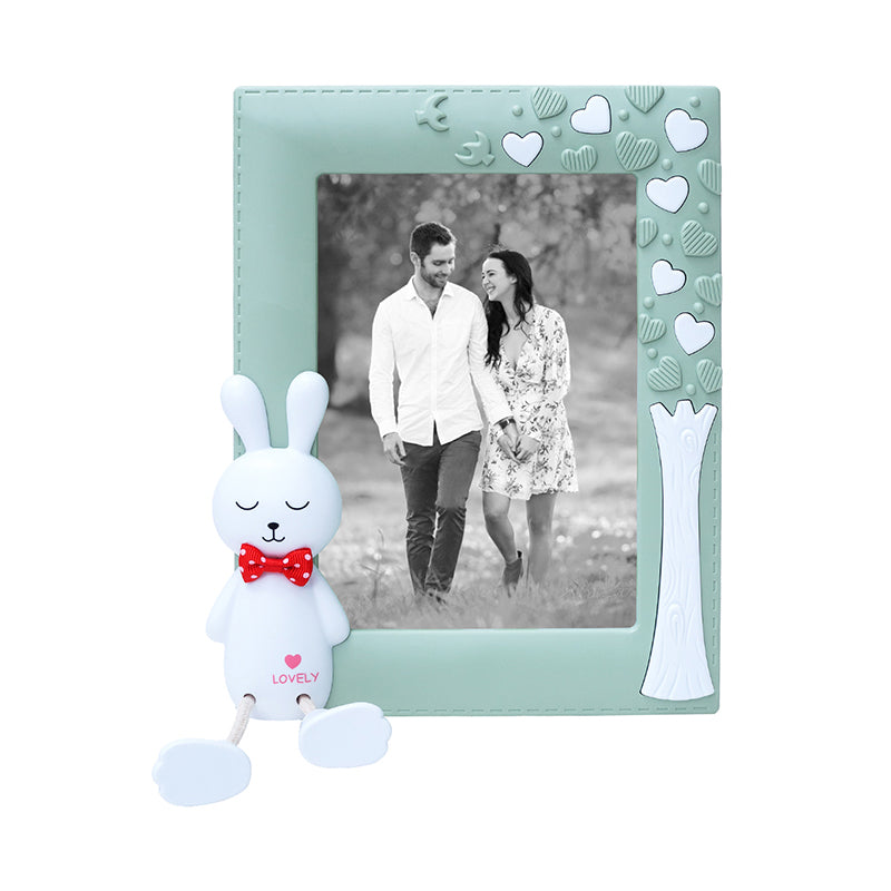 Buy Atura Sea Green Bunny Photo Frame Photo Frames from Vaaree