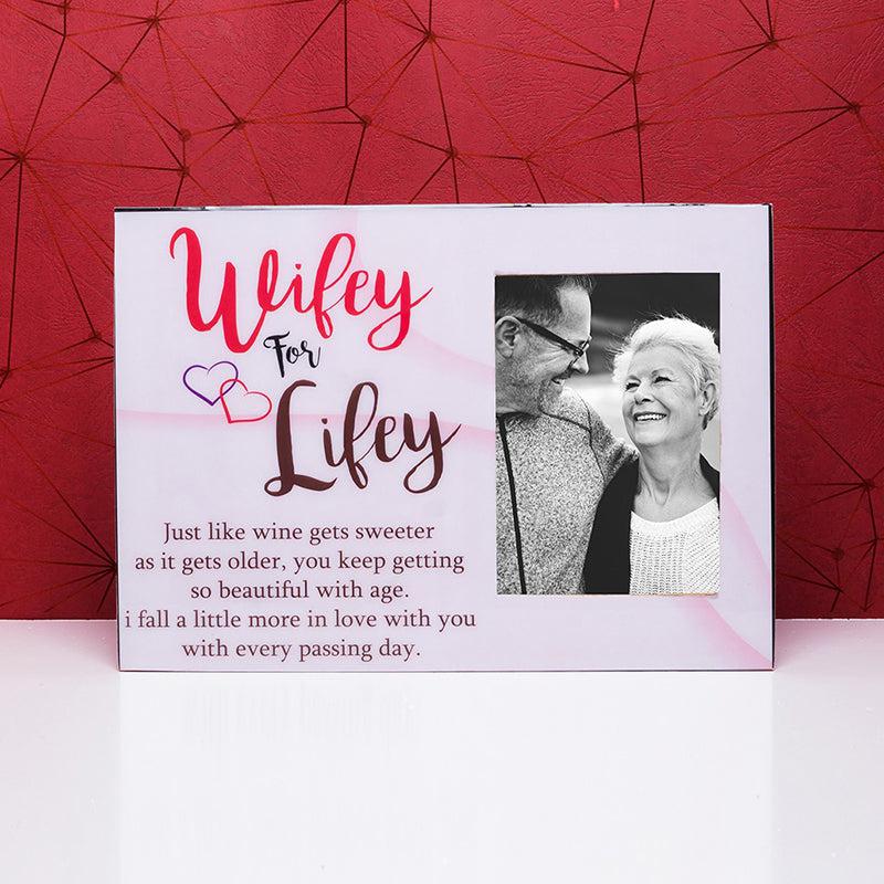 Buy Wifey Love Table Photo Frame Photo Frames from Vaaree