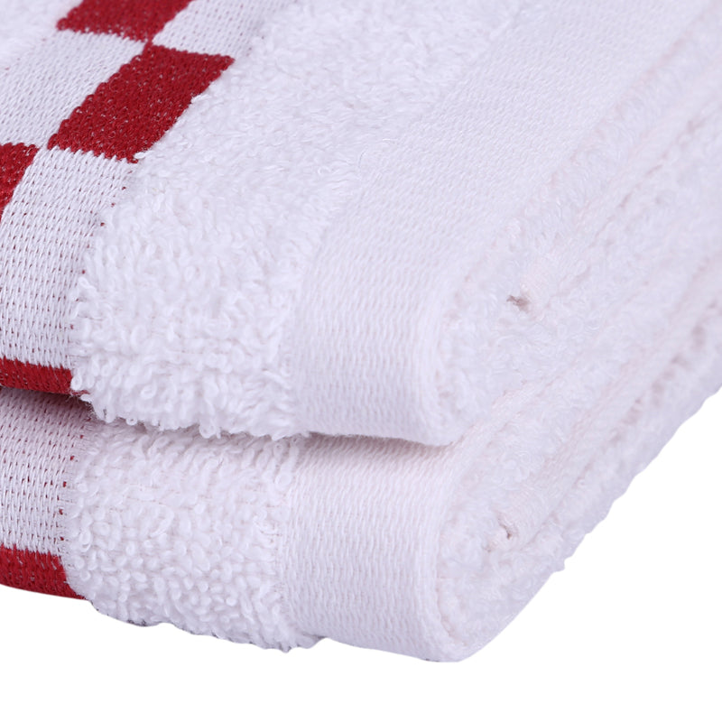 Buy Delpha Hand Towel (White) - Set Of Two Hand & Face Towels from Vaaree