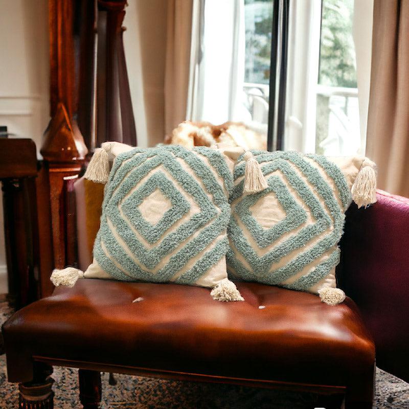 Buy Kamari Tufted Cushion Cover Cushion Covers from Vaaree