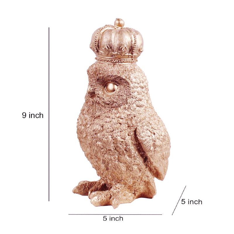 Buy Crown Hoot Showpiece Showpieces from Vaaree