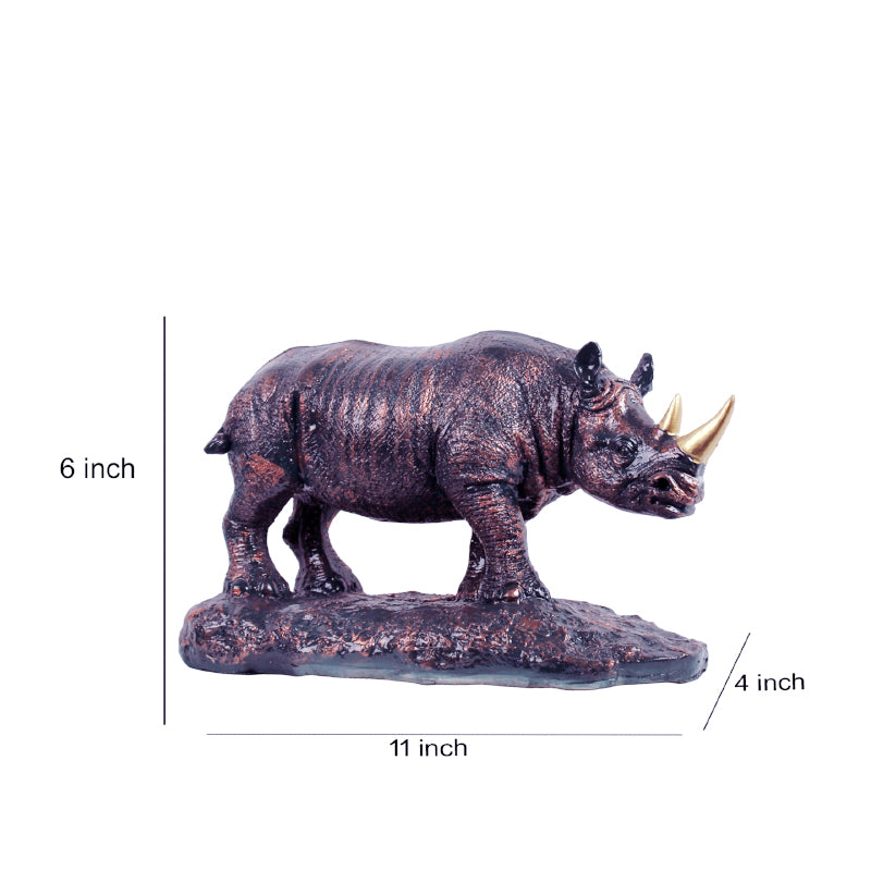 Buy Royal Rhino Showpiece Showpieces from Vaaree