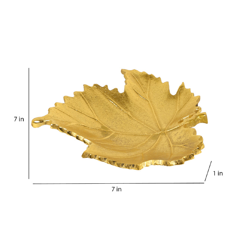 Buy Maple Gilda Leaf Platter Platter from Vaaree