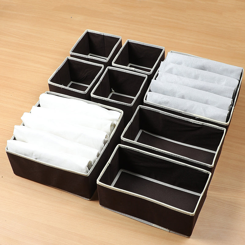 Storage Box - Sarah Foldable Organizer - Set Of Eight