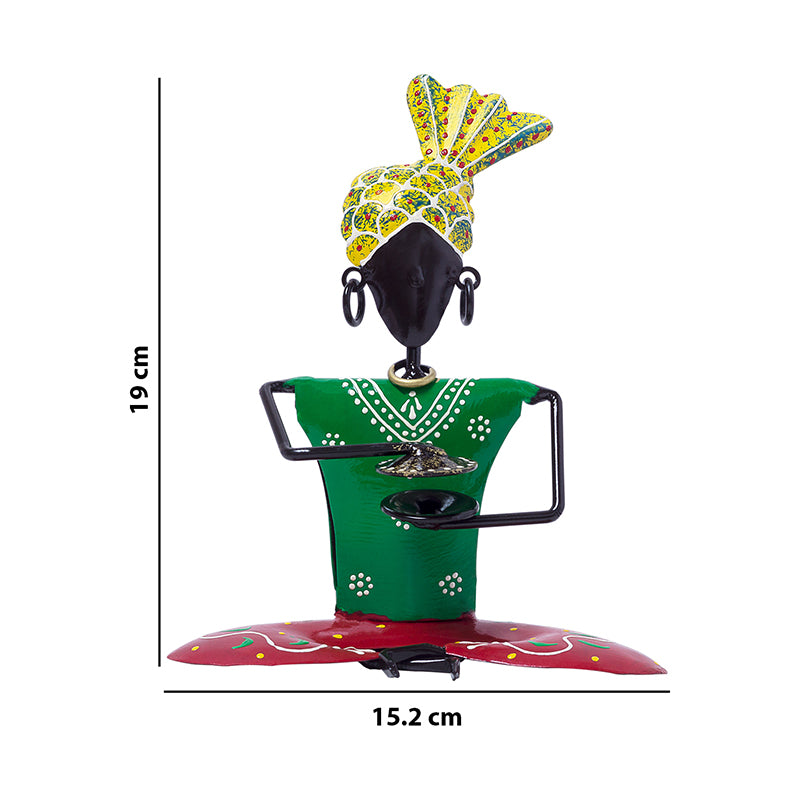 Buy Arava Handpainted Musician Showpiece Showpiece from Vaaree