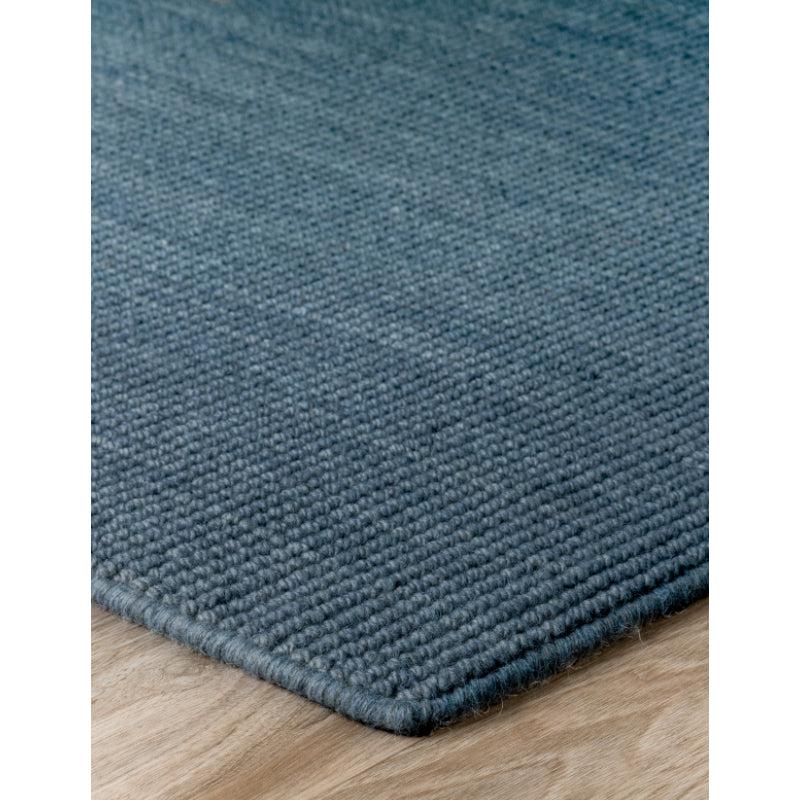 Buy Handloom Legacy Rug - Blue & Grey Rugs from Vaaree