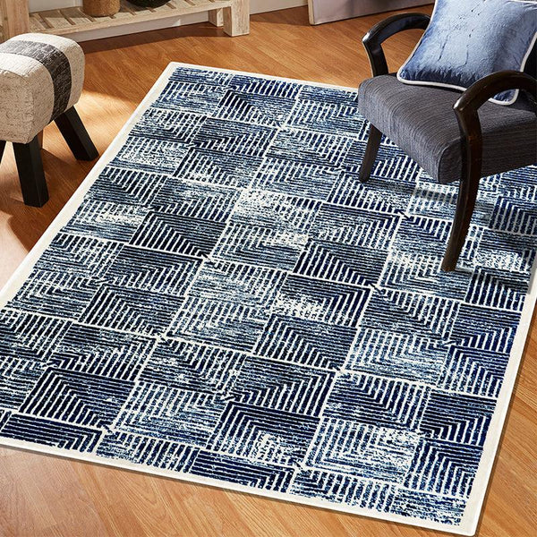 Buy Merca Anti Skid Rug - Blue Rugs from Vaaree