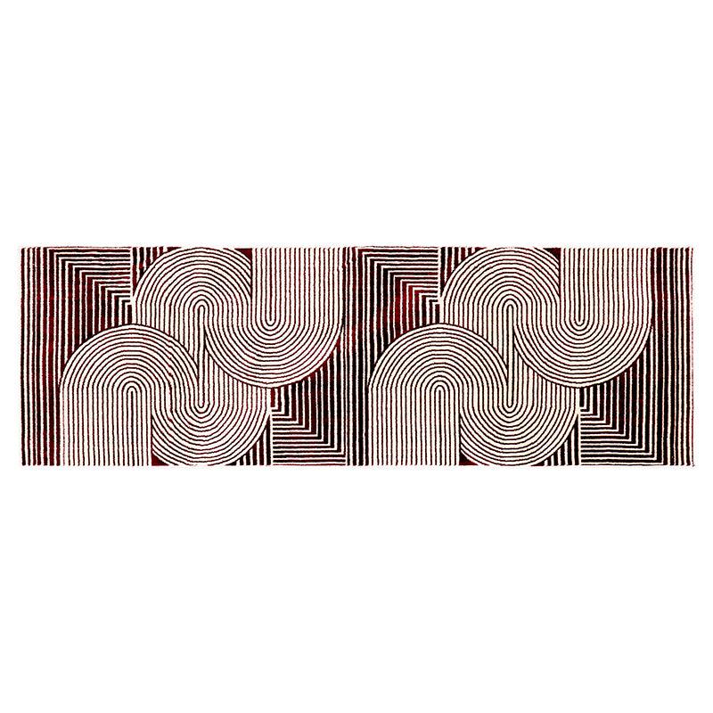 Buy Icaria Anti Skid Runner Rug - Maroon Runner Rug from Vaaree