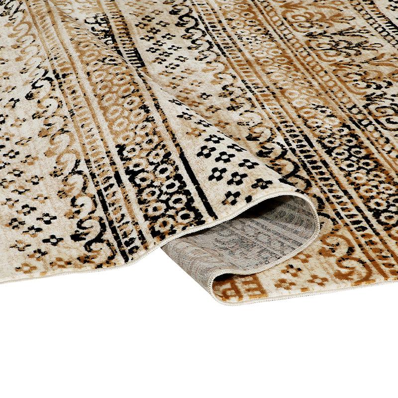 Buy Driva Ethnic Runner Rug - Beige & Blue Runner Rug from Vaaree