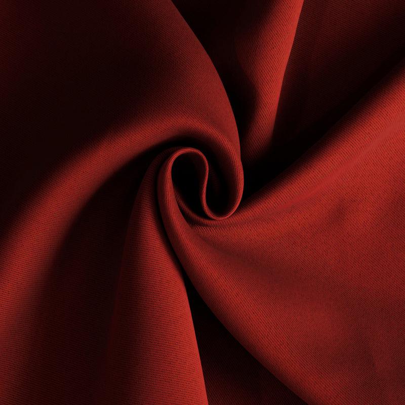 Buy Dwina Solid Blackout Curtain (Red) - Set Of Three Curtains from Vaaree