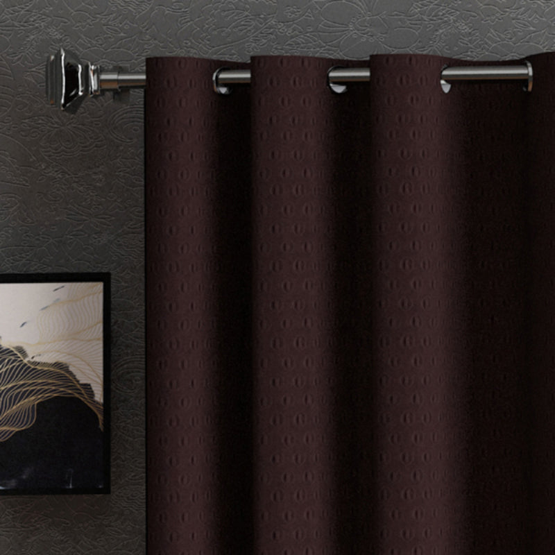 Buy Tatum Punchin Semi Sheer Curtain - Set Of Two Curtains from Vaaree