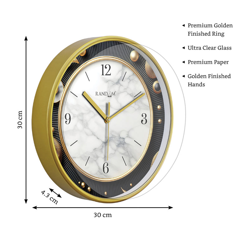 Buy Vista Vale Wall Clock Wall Clock from Vaaree