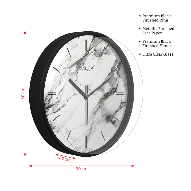 Buy Abstract Muse Wall Clock Wall Clock from Vaaree