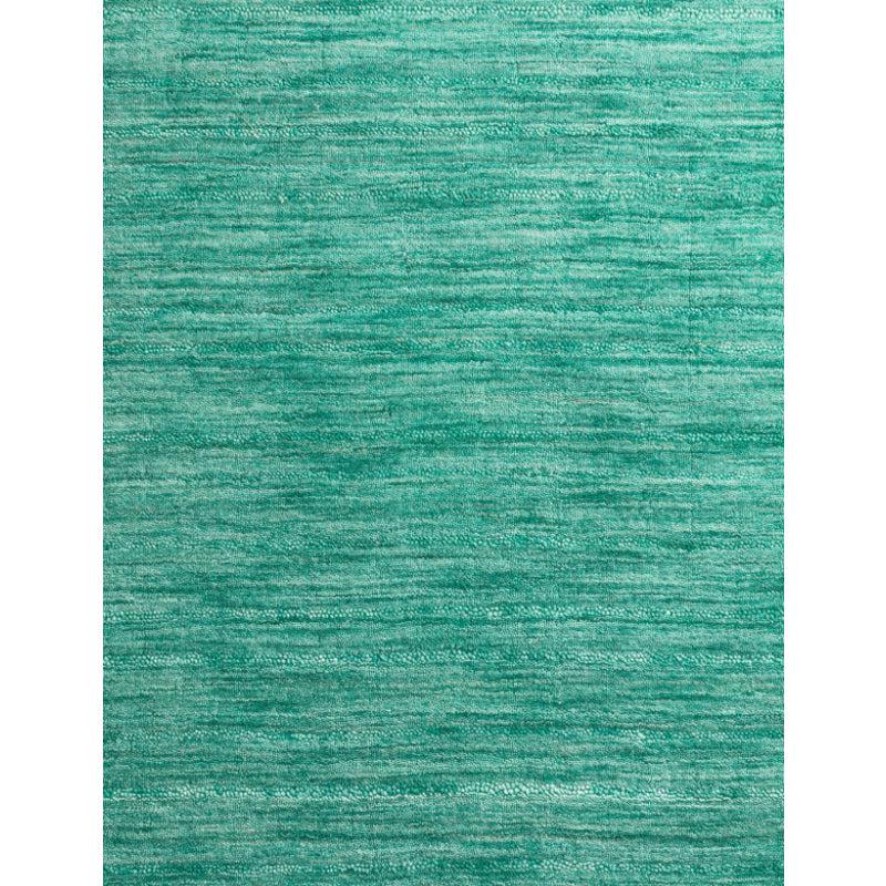 Buy Aylin Hand Woven Rug - Cobalt Green Rugs from Vaaree