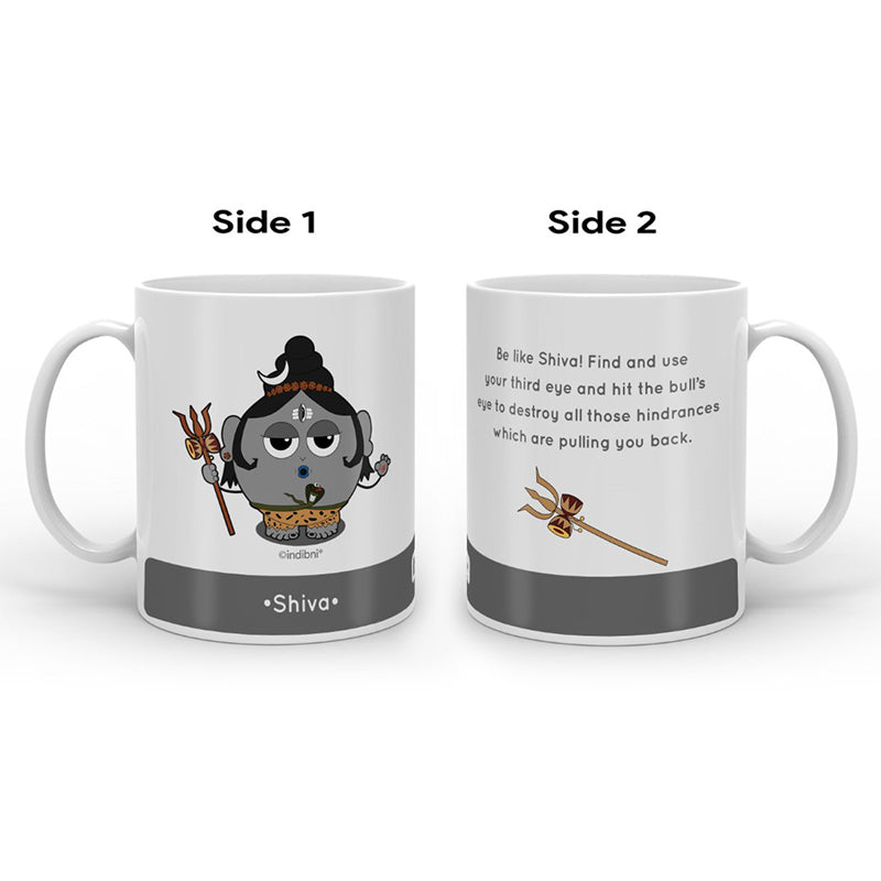 Buy Whimsy Cute Shiva Mug - 300 ML Mug from Vaaree