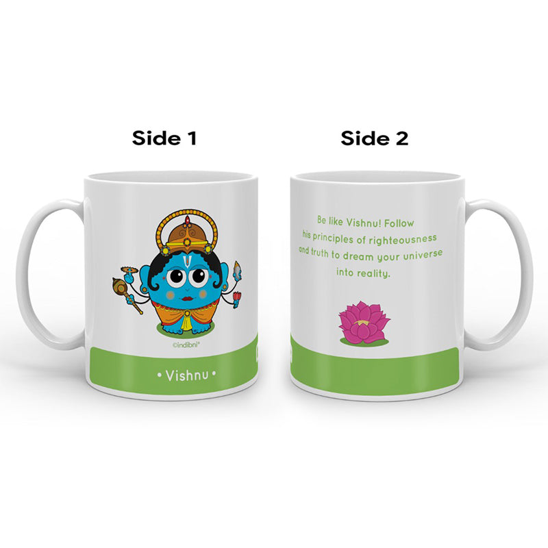 Buy Whimsy Cute Vishnu Mug - 300 ML Mug from Vaaree