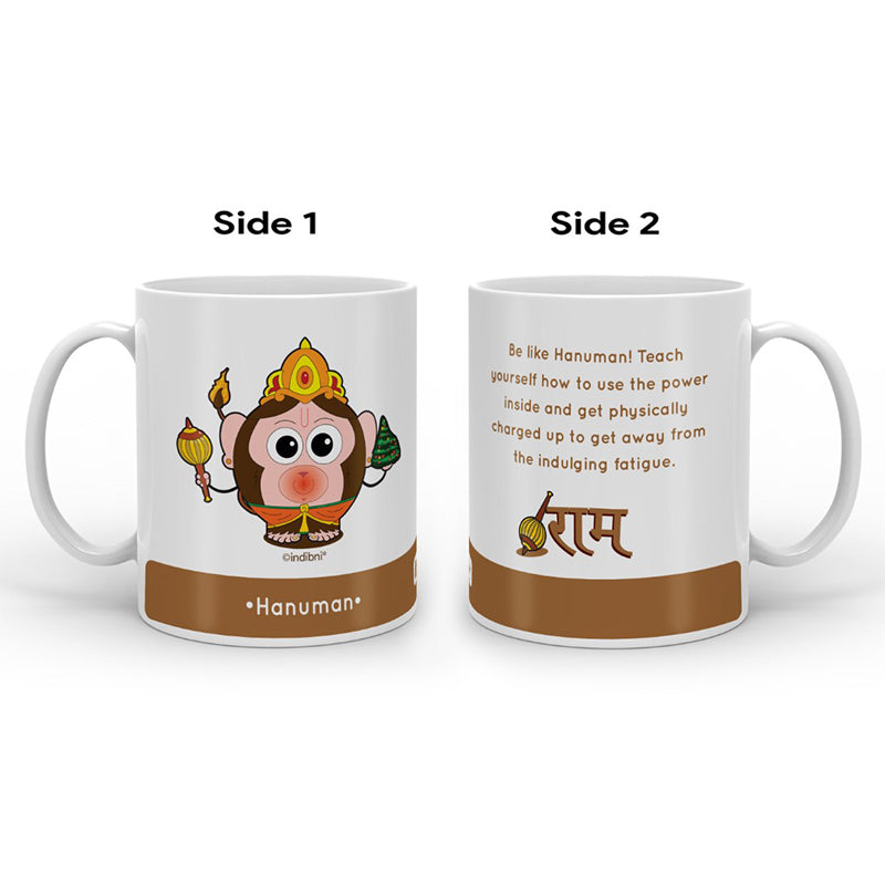 Buy Whimsy Cute Hanuman Mug - 300 ML Mug from Vaaree